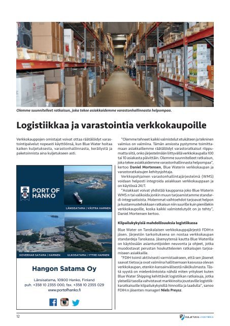 Kuljetus & Logistiikka 2 / 2018