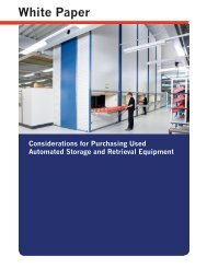 Considerations for Purchasing Used ASRS Equipment