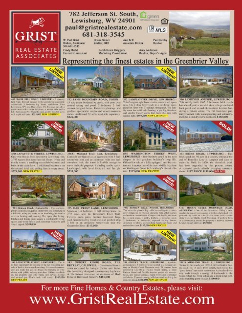 The WV Daily News Real Estate Showcase & More - April 2018