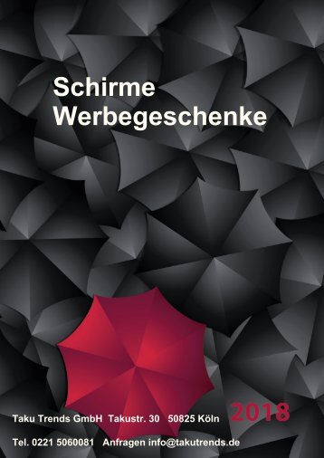 Schirme Werbegeschenke mit Logo bedrucken 