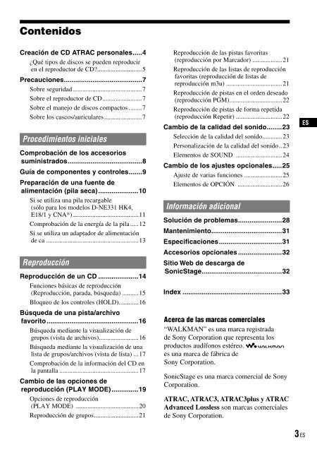 Sony D-NE331 - D-NE331 Consignes d&rsquo;utilisation Portugais