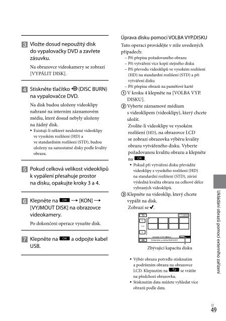 Sony HDR-XR550E - HDR-XR550E Istruzioni per l'uso Slovacco