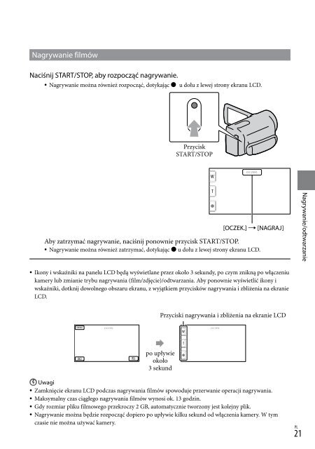 Sony HDR-XR550E - HDR-XR550E Istruzioni per l'uso Slovacco