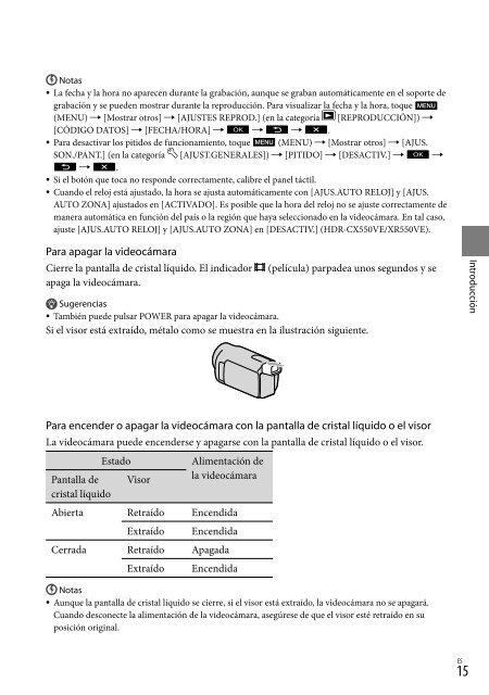 Sony HDR-XR550E - HDR-XR550E Istruzioni per l'uso Portoghese