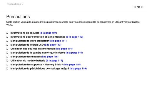 Sony VPCEC4S1E - VPCEC4S1E Istruzioni per l'uso Francese