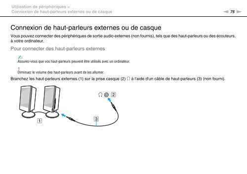 Sony VPCEC4S1E - VPCEC4S1E Istruzioni per l'uso Francese