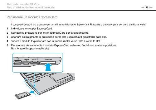 Sony VPCEC4S1E - VPCEC4S1E Istruzioni per l'uso Italiano