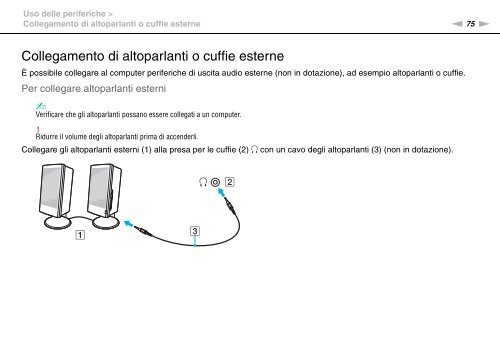 Sony VPCEC4S1E - VPCEC4S1E Istruzioni per l'uso Italiano