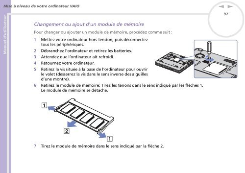 Sony PCG-GRT896HP - PCG-GRT896HP Mode d'emploi