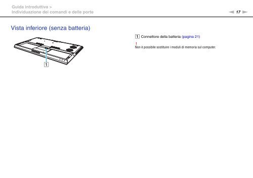 Sony VPCZ23V9R - VPCZ23V9R Mode d'emploi Italien