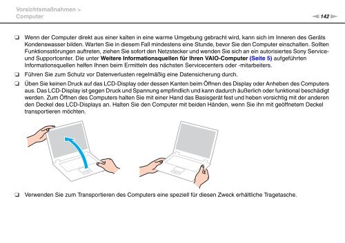 Sony VPCZ23V9R - VPCZ23V9R Mode d'emploi Allemand