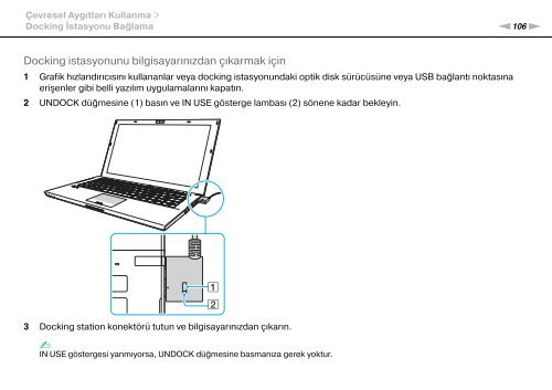 Sony VPCZ23V9R - VPCZ23V9R Mode d'emploi Turc