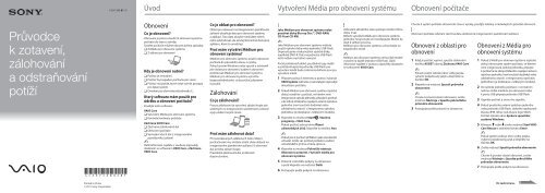 Sony VPCZ23V9R - VPCZ23V9R Guide de d&eacute;pannage Tch&egrave;que