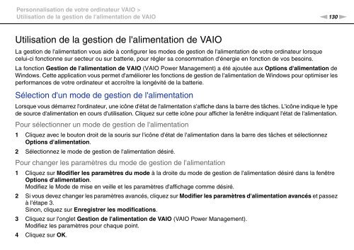 Sony VPCZ23V9R - VPCZ23V9R Mode d'emploi