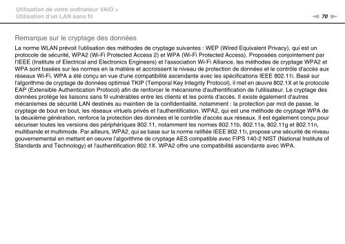 Sony VPCZ23V9R - VPCZ23V9R Mode d'emploi