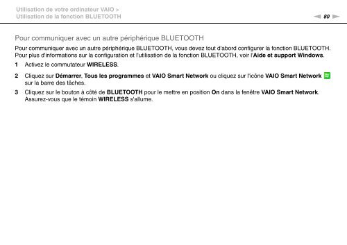 Sony VPCZ23V9R - VPCZ23V9R Mode d'emploi