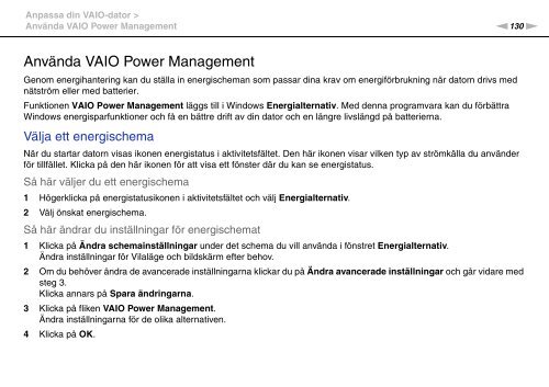 Sony VPCZ23V9R - VPCZ23V9R Mode d'emploi Su&eacute;dois