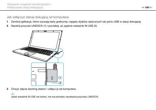 Sony VPCZ23V9R - VPCZ23V9R Mode d'emploi Polonais