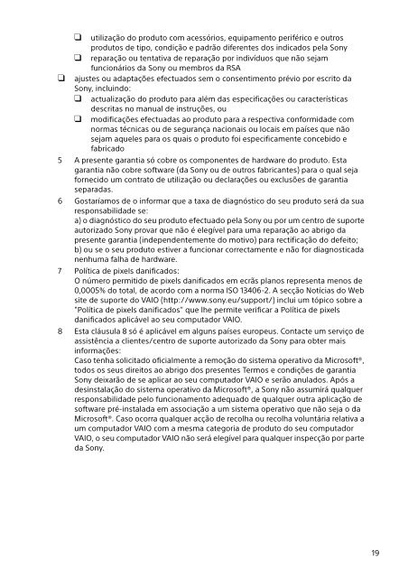 Sony VPCZ23V9R - VPCZ23V9R Documents de garantie Su&eacute;dois