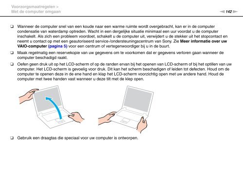 Sony VPCZ23V9R - VPCZ23V9R Mode d'emploi N&eacute;erlandais