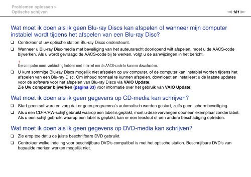 Sony VPCZ23V9R - VPCZ23V9R Mode d'emploi N&eacute;erlandais