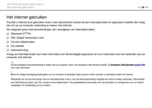 Sony VPCZ23V9R - VPCZ23V9R Mode d'emploi N&eacute;erlandais