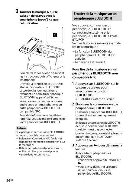 Sony HT-GT1 - HT-GT1 Mode d'emploi