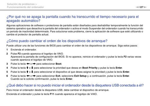 Sony VPCEC4S1E - VPCEC4S1E Istruzioni per l'uso Spagnolo