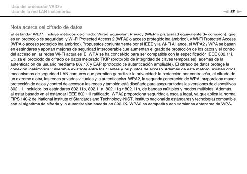 Sony VPCEC4S1E - VPCEC4S1E Istruzioni per l'uso Spagnolo