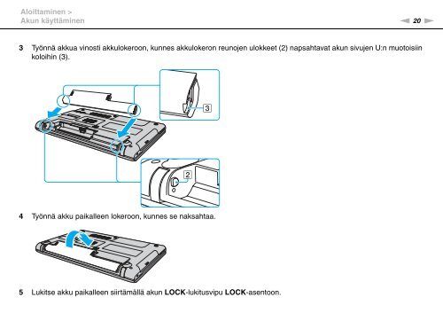 Sony VPCEC4S1E - VPCEC4S1E Istruzioni per l'uso Finlandese