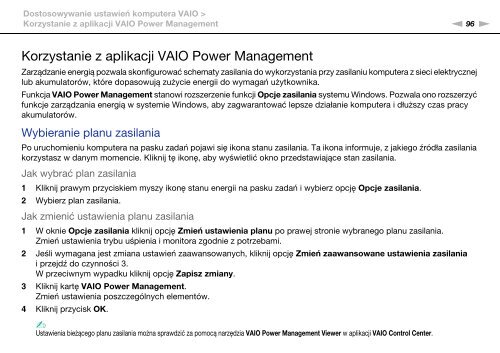 Sony VPCEC4S1E - VPCEC4S1E Istruzioni per l'uso Polacco