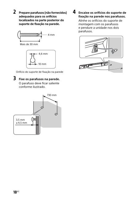 Sony HT-CT790 - HT-CT790 Istruzioni per l'uso Portoghese