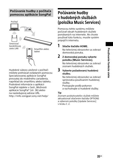 Sony HT-CT790 - HT-CT790 Istruzioni per l'uso Slovacco