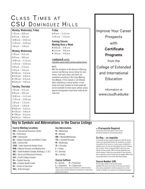 CSUDH Summer Sessions 2018 Bulletin (Interactive)