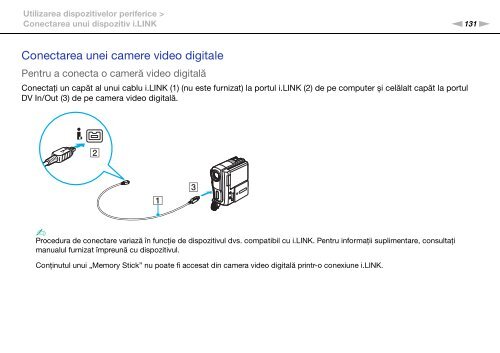 Sony VPCZ13M9E - VPCZ13M9E Mode d'emploi Roumain