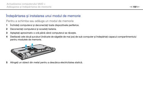 Sony VPCZ13M9E - VPCZ13M9E Mode d'emploi Roumain