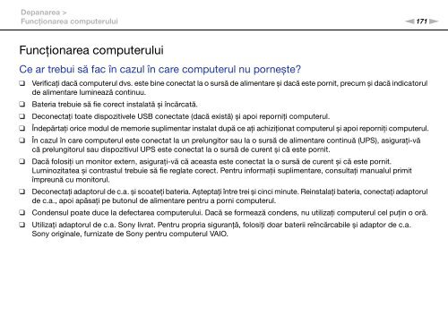 Sony VPCZ13M9E - VPCZ13M9E Mode d'emploi Roumain