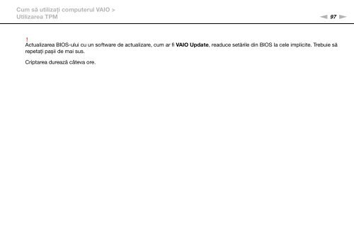 Sony VPCZ13M9E - VPCZ13M9E Mode d'emploi Roumain