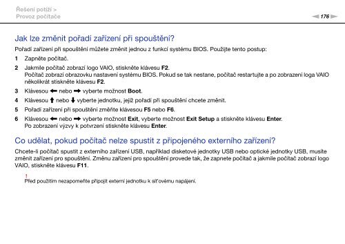 Sony VPCZ13M9E - VPCZ13M9E Mode d'emploi Tch&egrave;que