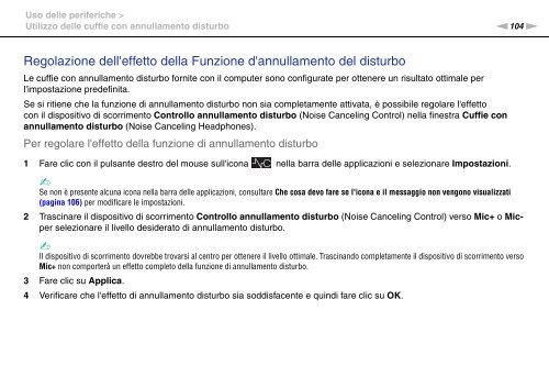 Sony VPCZ13M9E - VPCZ13M9E Mode d'emploi Italien