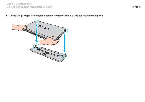 Sony VPCZ13M9E - VPCZ13M9E Mode d'emploi Italien