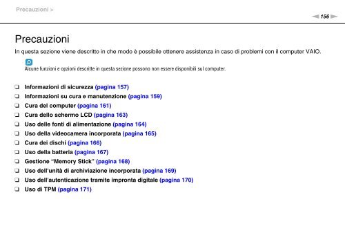 Sony VPCZ13M9E - VPCZ13M9E Mode d'emploi Italien