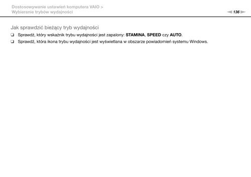 Sony VPCZ13M9E - VPCZ13M9E Mode d'emploi Polonais