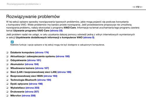 Sony VPCZ13M9E - VPCZ13M9E Mode d'emploi Polonais