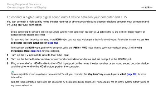 Sony VPCZ13M9E - VPCZ13M9E Mode d'emploi Anglais