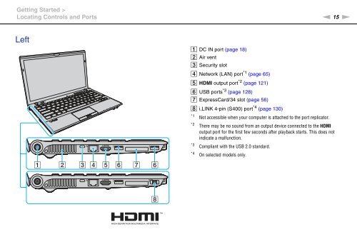 Sony VPCZ13M9E - VPCZ13M9E Mode d'emploi Anglais