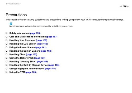 Sony VPCZ13M9E - VPCZ13M9E Mode d'emploi Anglais