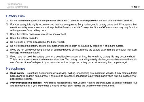 Sony VPCZ13M9E - VPCZ13M9E Mode d'emploi Anglais