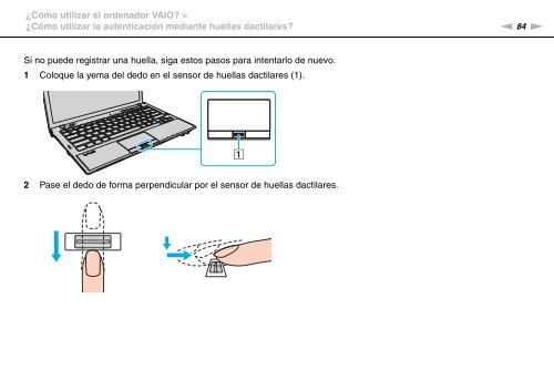 Sony VPCZ13M9E - VPCZ13M9E Mode d'emploi Espagnol