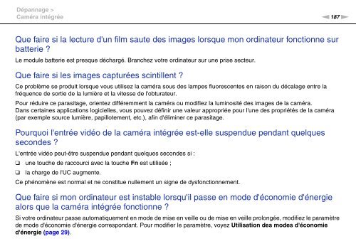 Sony VPCZ13M9E - VPCZ13M9E Mode d'emploi